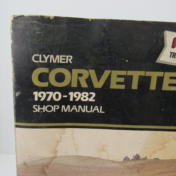 Clymer Corvette 1970-1982 Shop Manual Full Color Troubleshooting Section A146 - Picture 2 of 9